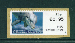 IRELAND - 2010  Post And Go/ATM Label  Bottlenose Dolphin  Used On Piece As Scan - Frankeervignetten (Frama)