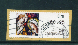 IRELAND - 2010  Post And Go/ATM Label  Christmas  Used On Piece As Scan 1 - Frankeervignetten (Frama)