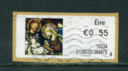 IRELAND - 2010  Post And Go/ATM Label  Christmas  Used On Piece As Scan 2 - Viñetas De Franqueo (Frama)