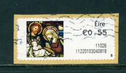 IRELAND - 2010  Post And Go/ATM Label  Christmas  Used On Piece As Scan 2 - Viñetas De Franqueo (Frama)