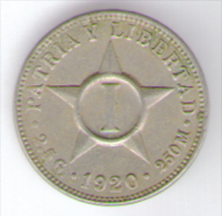 CUBA 1 CENTAVO 1920 - Kuba