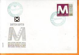 Yugoslavia 1974 Y FDC Metric System Mi No 1538 Postmark RARE Pakrac 10.01.1974. - FDC