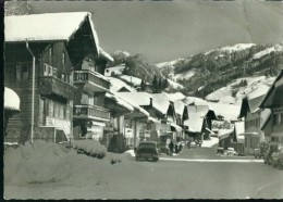 Charmey (Fribourg) - VILLAGE D'EN HAUT Et Vounetz Citroen DS Winter Sw 30.12.1968 - Charmey