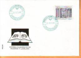 Yugoslavia 1974 Y FDC 200th Ann Of University Library In Ljubljana  Mi No 1576 Postmark RARE Pakrac 21.10.1974. - FDC