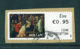 IRELAND - 2012  Post And Go/ATM Label  Christmas  Used On Piece As Scan 1 - Viñetas De Franqueo (Frama)