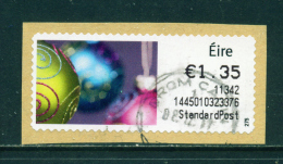 IRELAND - 2011  Post And Go/ATM Label  Christmas  Used On Piece As Scan 1 - Automatenmarken (Frama)
