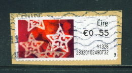 IRELAND - 2011  Post And Go/ATM Label  Christmas  Used On Piece As Scan 2 - Franking Labels