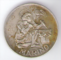 SAN MARINO 500 LIRE 1975 AG SILVER - Saint-Marin