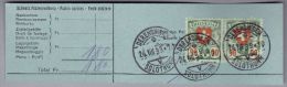 Heimat SO DERENDINGEN 1939-08-24 Auf Grossem Anrechnungs Kartenteil Mit  Zu.# 163 Z - Covers & Documents