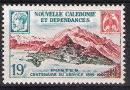 Nouvelle Calédonie 1960 - N° YT  301 *  Hinged - Montagne, Mountain - Ungebraucht