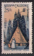 Nouvelle Calédonie 1948 - N° YT  277 Oblitéré, Used  - Hutte, Hut - Gebruikt