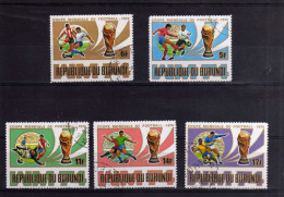 BURUNDI 1974 WORLD CUP SOCCER MUNCHEN FIFA Coup Du Monde COPPA DEL MONDO MONACO USED - Used Stamps