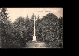 61 LE MELE SUR SARTHE Calvaire, Croix De Mission, Ed Rousseau, 191? *** Le Mesle *** - Le Mêle-sur-Sarthe