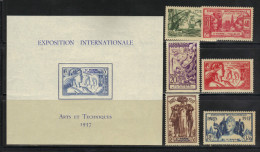 SPM N° 160 à 165 + BF * - Unused Stamps