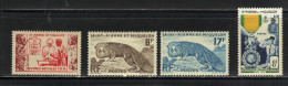 SPM N° 344 à 347 * - Unused Stamps