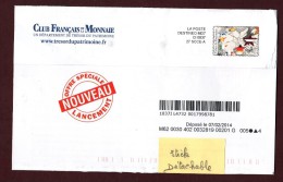 ENTIER  PRIVE --  Enveloppe Lettre  Oblitérée - Trésor Du Patrimoine - Pseudo-interi Di Produzione Privata