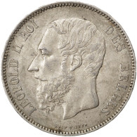 Monnaie, Belgique, Leopold II, 5 Francs, 5 Frank, 1876, SUP, Argent, KM:24 - 5 Frank