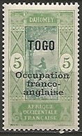 TOGO  N° 87 NEUF Avec Charniere - Unused Stamps