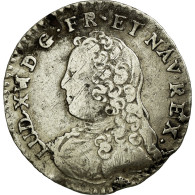 Monnaie, France, Louis XV, 1/20 Écu  Aux Branches D'olivier (6 Sols), 6 Sols - 1715-1774 Luis XV El Bien Amado