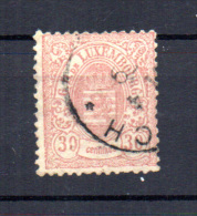 Armoirie, 33 Ø  ,(coin Inf Réparé) Cote 580 €, - 1859-1880 Wappen & Heraldik