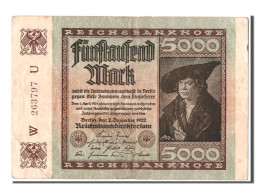 Billet, Allemagne, 5000 Mark, 1922, 1922-12-02, TTB+ - 5000 Mark