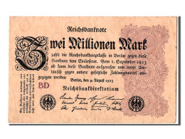 Billet, Allemagne, 2 Millionen Mark, 1923, 1923-08-09, SUP+ - 2 Miljoen Mark
