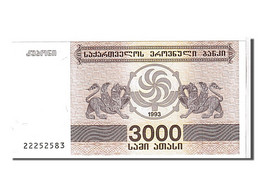 Billet, Géorgie, 3000 (Laris), 1993, KM:45, NEUF - Georgia