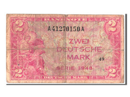 Billet, République Fédérale Allemande, 2 Deutsche Mark, 1948, TB - Autres & Non Classés