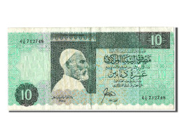 Billet, Libya, 10 Dinars, TTB - Libye