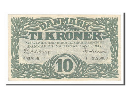 Billet, Danemark, 10 Kroner, 1947, SUP - Danemark
