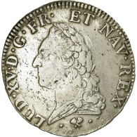 Monnaie, France, Louis XV, Écu à La Vieille Tête, Ecu, 1774, Bayonne, TB+ - 1715-1774 Louis XV Le Bien-Aimé