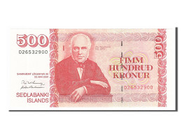 Billet, Iceland, 500 Kronur, 2004, NEUF - Islanda