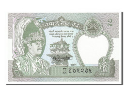 Billet, Népal, 2 Rupees, 1981, NEUF - Népal