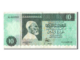 Billet, Libya, 10 Dinars, SUP - Libye