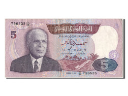 Billet, Tunisie, 5 Dinars, 1983, 1983-11-03, TTB - Tunesien