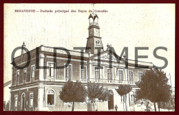 BENAVENTE - FACHADA PRINCIPAL DOS PAÇOS DO CONCELHO - 1930 PC - Santarem