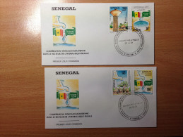 Sénégal FDC 1er Premier Jour 1991 Coopération Sénégalo-Saoudienne Secteur Hydrolique Rural Water Eau Wasser - Sénégal (1960-...)