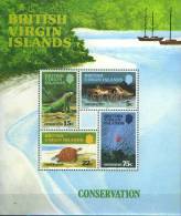 British Virgin Islands 1979, Turtle,Reptile Michel BL9 MNH 16931 - Schildpadden