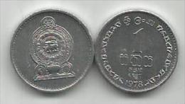 Sri Lanka 1 Cent 1978. - Sri Lanka (Ceylon)