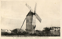 SAINT JEAN DE MONTS (85) Moulin à Vent Des Grenouillères - Saint Jean De Monts