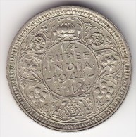 @Y@  INDIA  1/4  Rupee  1944  AUNC    (2618) - Indien