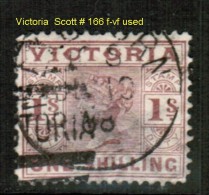 VICTORIA    Scott  # 166  F-VF USED - Used Stamps