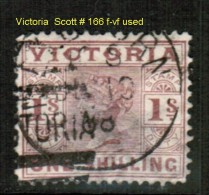 VICTORIA    Scott  # 166  F-VF USED - Oblitérés