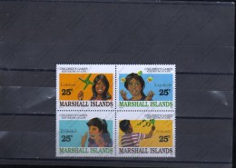 MARSHALL ISLANDS Nº 283 AL 286 - Marshallinseln