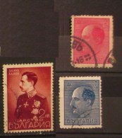 Bulgaria 1938 - 1940 King Boris III - Used Stamps