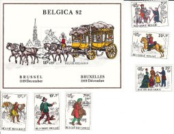 Blok 59 En De 6 Zegels 2071/76/ Postfris - Altri & Non Classificati