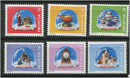 SUISSE 2000 - Boule De Neige - Neuf Sans Charniere (Yvert 1647/52) - Unused Stamps