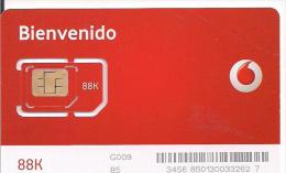 TARJETA VODAFONE BIENVENIDO (RARA) - Vodafone