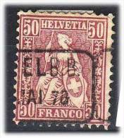 Helvetia - Switzerland - 1867 - Y&T 48 (°) - Used Stamps