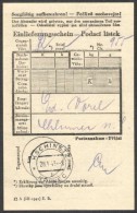 BuM0227 - Böhmen Und Mähren (1943) Kschinetz - Krinec (Postal Receipt) - Brieven En Documenten